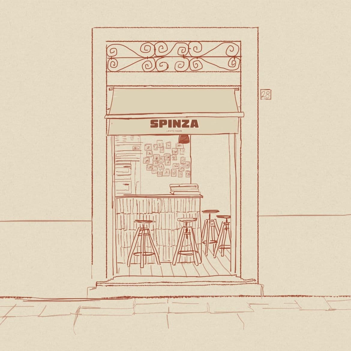 Spinza Entrance